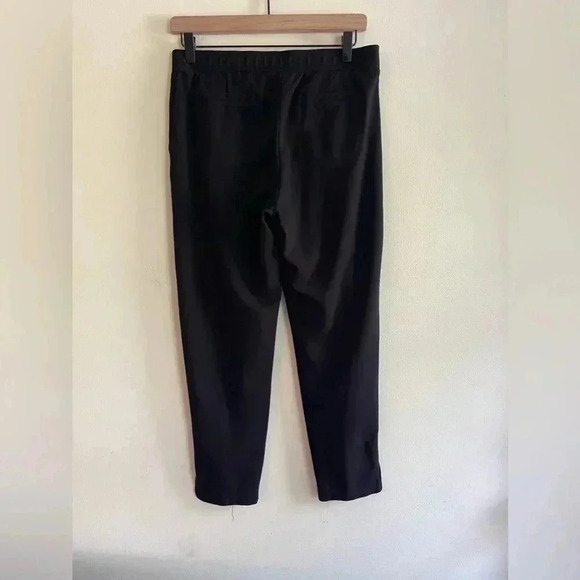 BETABRAND | Faux Belt Loop Black Pants | L | - Picture 2 of 13
